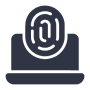 Biometric authentication graphic