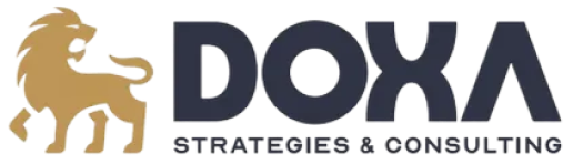 DOXA Strategies lion emblem